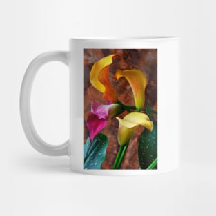 Four Calla Lillies Mug